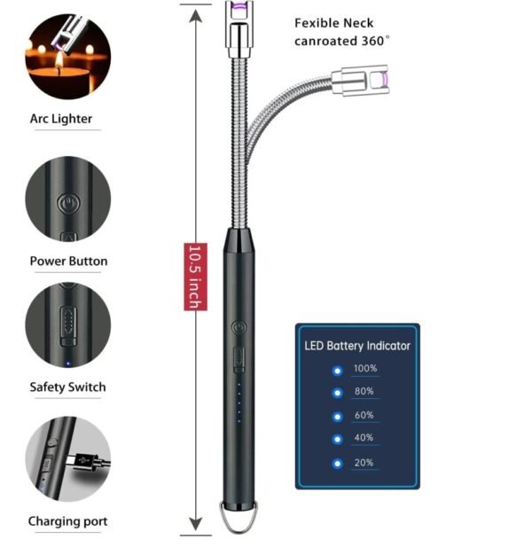 Rechargable Electric Arc Lighter - Image 5
