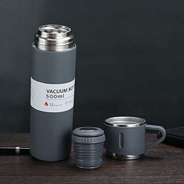 Stainless Steel Vacuum Flask Set - Image 2