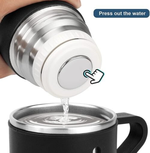 Stainless Steel Vacuum Flask Set - Image 4