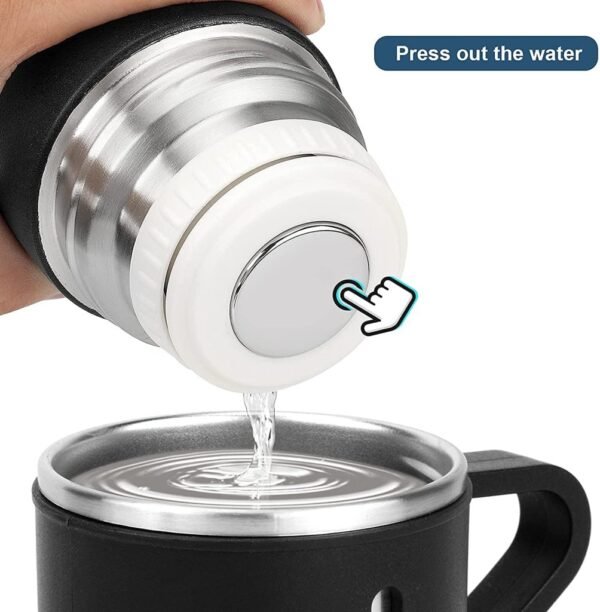 Stainless Steel Vacuum Flask Set - Image 4