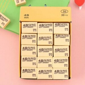 4B Erasers 30 Pack