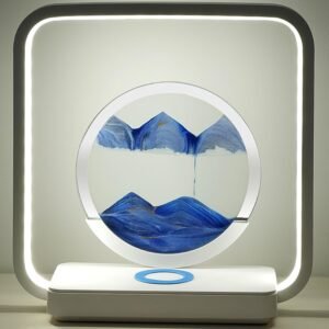 3D Wireless Charging LED Light Lamp for Bedroom