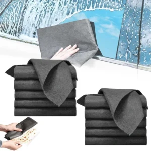 BLACK CLEANING CLOTH, MICROFIBER TOWEL